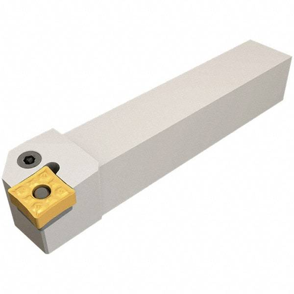 Iscar - PQFN, Right Hand Cut, 20mm Shank Height x 20mm Shank Width, Negative Rake Indexable Turning Toolholder - 125mm OAL, QNMG Insert Compatibility, Series Isoturn - Industrial Tool & Supply