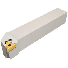 Iscar - PTGN, Right Hand Cut, 91° Lead Angle, 25mm Shank Height x 25mm Shank Width, Negative Rake Indexable Turning Toolholder - 150mm OAL, Series Isoturn - Industrial Tool & Supply