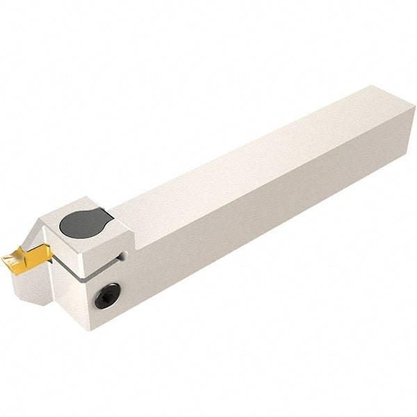 Iscar - 120mm OAL, 12mm Shank Diam, GEHS Indexable Boring Bar - 6.8mm Max Bore Depth, GE.I Insert, Clamp Holding Method - Industrial Tool & Supply