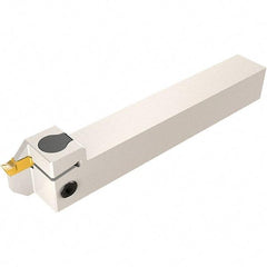 Iscar - 120mm OAL, 12mm Shank Diam, GEHS Indexable Boring Bar - 6.8mm Max Bore Depth, GE.I Insert, Clamp Holding Method - Industrial Tool & Supply