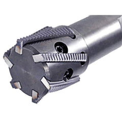 Iscar - 1.26" Cut Diam, 2.36" Max Depth of Cut, 1-1/4" Shank Diam, Internal/External Indexable Thread Mill - Insert Style MTH-BSPT, MTH-F, MTH-ISO, MTH-NPT, MTH-UN, MTH-W, 1.26" Insert Size, 5 Inserts, Toolholder Style MTSRH, 5" OAL - Industrial Tool & Supply
