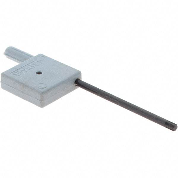 Iscar - TP8 Torx Plus Drive, Flag Handle Driver for Indexable Boring Bars, Drilling, External Turning and Facing - Compatible with Insert Screws - Industrial Tool & Supply