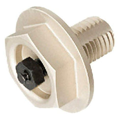 Iscar - Pin-In Hex Coolant Lock Screw Assembly for Indexable Face/Shell Mills - 5/8-18 Thread, For Use with Tool Holders - Industrial Tool & Supply