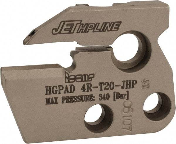 Iscar - Right Hand Cut, 4.76mm Insert Width, Cutoff & Grooving Support Blade for Indexables - 20mm Max Depth of Cut, 7.2mm Head Projection - Industrial Tool & Supply