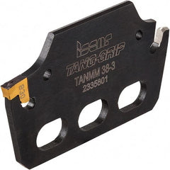 Iscar - 0.1380" Insert Width, Cutoff & Grooving Support Blade for Indexables - 0.094" Head Projection - Industrial Tool & Supply