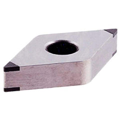 Iscar - DNGG432 M4HF Grade IB25HA PCBN Turning Insert - AlTiN Finish, 55° Diamond, 1/2" Inscr Circle, 3/16" Thick, 1/32" Corner Radius - Industrial Tool & Supply