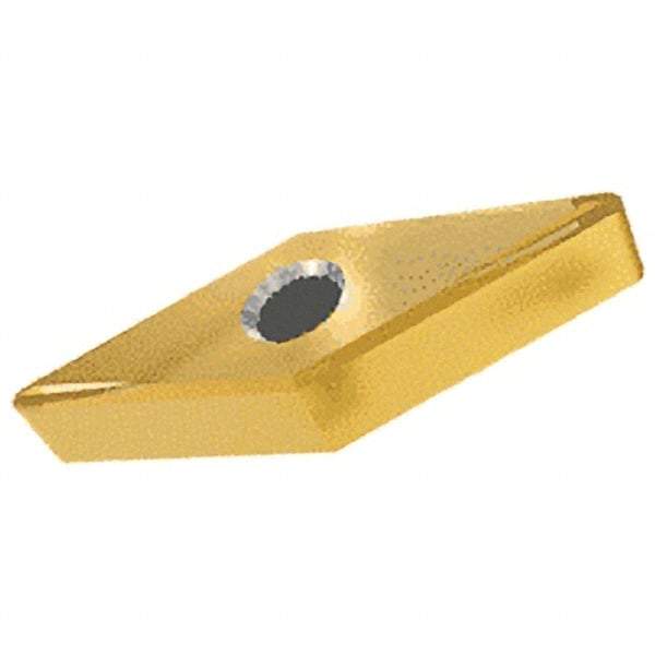 Iscar - VNGG332 M4HM Grade IB25HA PCBN Turning Insert - AlTiN Finish, 35° Diamond, 3/8" Inscr Circle, 3/16" Thick, 1/32" Corner Radius - Industrial Tool & Supply