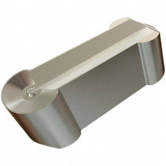 Iscar - 500250GIPA YZ Grade ID5, 5mm Cutting Width Polycrystalline Diamond (PCD) Grooving Insert - 2.5mm Max Depth of Cut, Neutral, 2.5mm Corner Radius, Uncoated - Industrial Tool & Supply