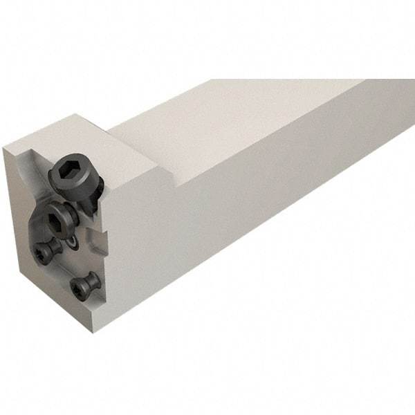 Iscar - MAHP, External, Left Hand, Indexable Grooving Tool Holder - 20mm Shank Height, 20mm Shank Width, 5-1/2" OAL, Through Coolant - Industrial Tool & Supply