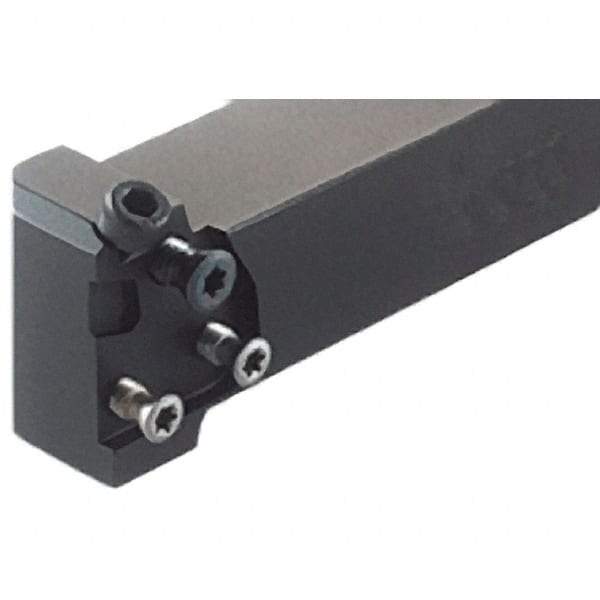 Iscar - MAH, External, Right Hand, Indexable Grooving Tool Holder - 25mm Shank Height, 25mm Shank Width, 130mm OAL - Industrial Tool & Supply