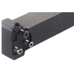 Iscar - MAH, External, Right Hand, Indexable Grooving Tool Holder - 25mm Shank Height, 25mm Shank Width, 130mm OAL - Industrial Tool & Supply