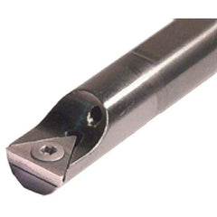 Iscar - 0.689" Min Bore Diam, 8" OAL, 5/8" Shank Diam, E-STFPR Indexable Boring Bar - TP.. 2.. Insert, Screw Holding Method - Industrial Tool & Supply