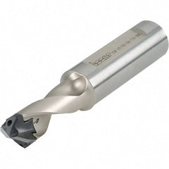 Iscar - 10 to 10.9mm Diam, 1.5xD, 15mm Max Depth, 16mm Shank Diam, 79mm OAL, Replaceable Tip Drill - IDK, IDM, IDN, IDP Insert, 10 Seat Size, DSM Toolholder, Series ChamDrillJet - Industrial Tool & Supply