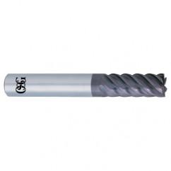 1/4 x 1/4 x 5/8 x 2-1/2 4Fl .010 C/R Carbide End Mill - WXS - Industrial Tool & Supply