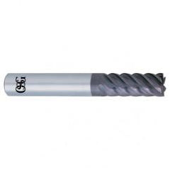 3mm x 6mm x 8mm x 60mm 6Fl 0.5mm C/R Carbide End Mill - WXS - Industrial Tool & Supply