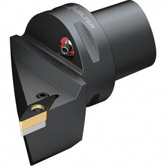 Walter - 93° Lead Angle, Indexable Turning Toolholder - 90mm OAL, Series PVJB-CAPTO-AUSSEN - Industrial Tool & Supply