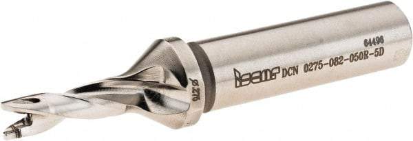 Iscar - 0.275" to 0.291" Diam, 3xD, 0.82" Max Depth, 1/2" Shank Diam, 3.17" OAL, Replaceable-Tip Drill - FCP, ICK, ICK-2M, ICM, ICP, iCP-2M Insert, 45424793 Toolholder, Series SumoCham - Industrial Tool & Supply