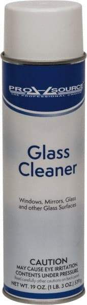 PRO-SOURCE - 19 oz Aerosol Can Pleasant Glass Cleaner - Aerosol Can - Industrial Tool & Supply