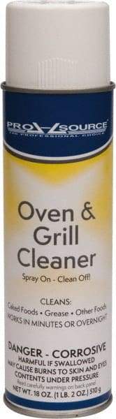 PRO-SOURCE - 18 oz Grill & Oven Cleaner - Comes in Aerosol Can - Industrial Tool & Supply