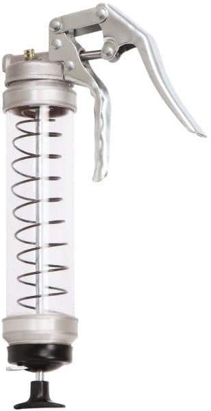 PRO-LUBE - 5,000 Max psi, Flexible & Rigid Pistol Grease Gun - 14 oz (Cartridge) Capacity, 1/8 Thread Outlet, 40 Strokes per 0.07 oz, Bulk, Cartridge & Suction Fill - Industrial Tool & Supply