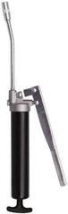 PRO-LUBE - 6,000 Max psi, Rigid Lever Grease Gun - 3 oz (Cartridge) Capacity, 1/8 Thread Outlet, 40 Strokes per 0.08 oz, Bulk, Cartridge & Suction Fill, Includes 4 Jaw Coupler with Ball Check - Industrial Tool & Supply