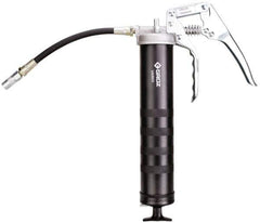 PRO-LUBE - 7,000 Max psi, Flexible Pistol Grease Gun - 14 oz Capacity, 1/8 Thread Outlet, 33 Strokes per oz - Industrial Tool & Supply