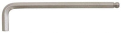 Paramount - 10mm Hex, Long Arm, Ball End Hex Key - 6-45/64" OAL, Steel, Metric System of Measurement - Industrial Tool & Supply