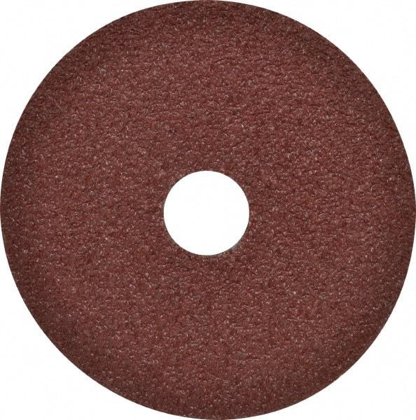 DeWALT - 4-1/2" Diam 7/8" Hole 36 Grit Fiber Disc - Aluminum Oxide, 13,300 Max RPM - Industrial Tool & Supply