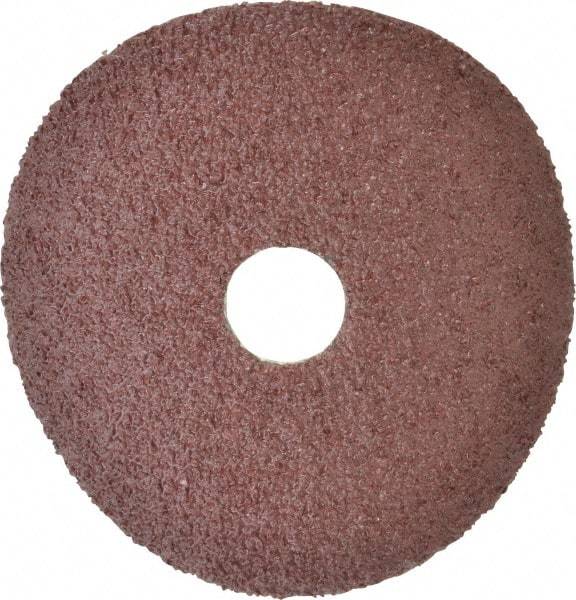 DeWALT - 4-1/2" Diam 7/8" Hole 24 Grit Fiber Disc - Aluminum Oxide, 13,300 Max RPM - Industrial Tool & Supply
