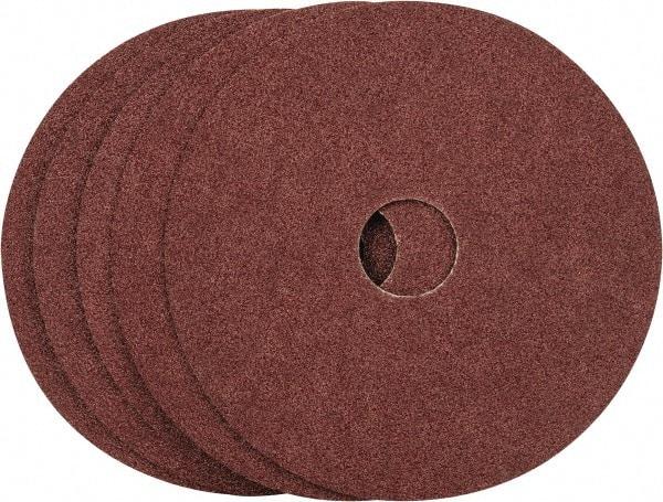 DeWALT - 4-1/2" Diam 7/8" Hole 80 Grit Fiber Disc - Aluminum Oxide, 13,300 Max RPM - Industrial Tool & Supply
