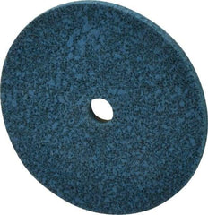 Norton - 3" Diam, 1/8" Face Width, 3/8" Center Hole, Medium Grade, Aluminum Oxide Deburring Wheel - Unitized, Medium Density 7 Grade - Industrial Tool & Supply