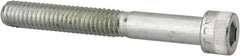 Made in USA - 5/16-18 UNC Hex Socket Drive, Socket Cap Screw - Alloy Steel, Zinc-Plated Finish, Partially Threaded, 2-1/2" Length Under Head - Industrial Tool & Supply