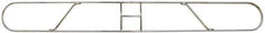 PRO-SOURCE - 60" Long x 5" Wide Chrome Plated Steel Dust Mop Frame - Industrial Tool & Supply