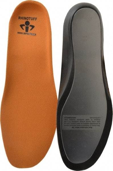 Impacto - 9 to 10 Men's (11 to 12 Women's) Polyurethane Foam Puncture Resistant Insoles - Industrial Tool & Supply