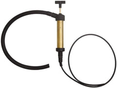PRO-LUBE - Oil Lubrication 0.31 Strokes/oz Flow Brass Lever Hand Pump - Use with Antifreeze, Coolants, Diesel Fuel, Engine Oil, Power Steering Fluid, Transmission Fluid & Water - Industrial Tool & Supply