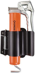 PRO-LUBE - Steel Grease Gun Holder - Black & Orange - Industrial Tool & Supply
