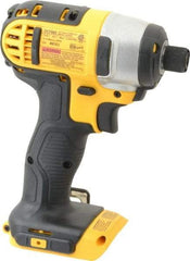 DeWALT - 20 Volt, 1/4" Drive, 117 Ft/Lb Torque, Cordless Impact Driver - Pistol Grip Handle, 2800 RPM, Lithium-Ion, Bare Tool - Industrial Tool & Supply