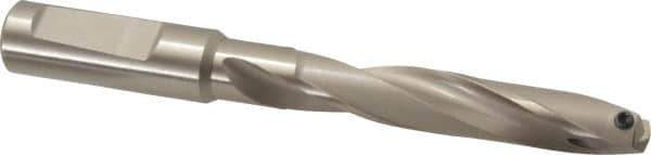 Guhring - 17/32 to 0.551" Diam, 72.6mm Max Depth, 15.88mm Shank Diam, 141mm OAL, Replaceable Tip Drill - HT 800 WP Insert, Series 4108 - Industrial Tool & Supply