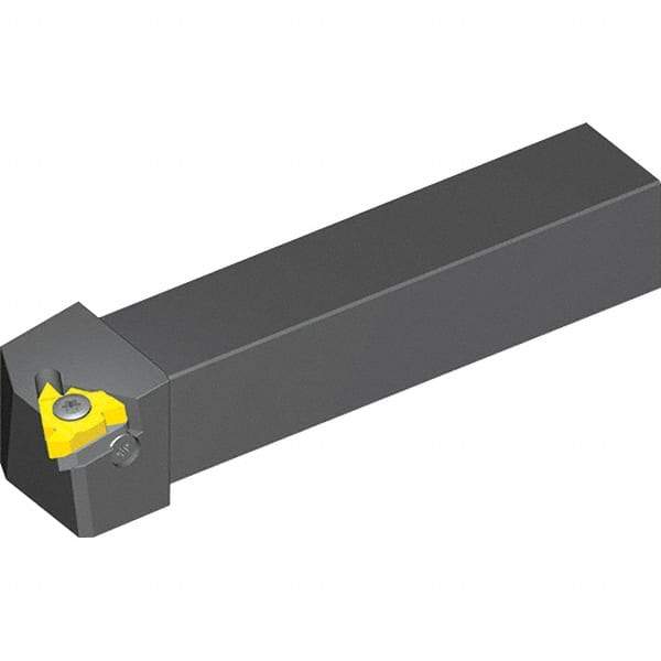 Vargus - External Thread, Right Hand Cut, 1-1/4" Shank Width x 1-1/4" Shank Height Indexable Threading Toolholder - 6" OAL, 4ER Insert Compatibility, AL Toolholder, Series Standard FQ - Industrial Tool & Supply