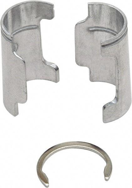 Quantum Storage - Open Shelving Accessory/Component - Aluminum, Aluminum Finish, Use with Wire Shelving Units - Industrial Tool & Supply
