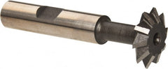 Keo - 3/4° 3/4" Cut Diam, 3/16" Cut Width, 3/8" Shank, High Speed Steel Double-Angle Cutter - Industrial Tool & Supply