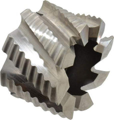 Keo - 2-1/2" Diam, 1" Arbor Hole Diam, 1-5/8" Length of Cut, 8 Flute, Cobalt, Rougher Shell End Mill - Right Hand Cut, Right Hand Spiral Flute, Uncoated - Industrial Tool & Supply