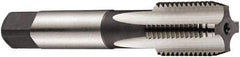 DORMER - 1-1/2 - 11" BSPP, 6 Flutes, Plug Chamfer, Bright Finish, High Speed Steel British Standard Pipe Tap - Series E547 - Exact Industrial Supply