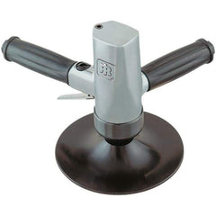 Ingersoll-Rand - 7" Max Disc, 5,000 RPM, Pneumatic Handheld Disc Sander - 6 CFM, 1/4 NPT Inlet, 0.6 hp, 90 psi - Industrial Tool & Supply