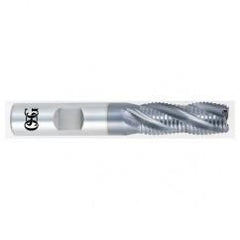 1 x 1 x 2 x 4-1/2 5 Fl HSS-CO Roughing Non-Center Cutting End Mill -  TiCN - Industrial Tool & Supply