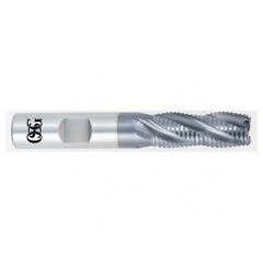 1 x 1 x 1 x 3-1/2 5 Fl HSS-CO Roughing Non-Center Cutting End Mill -  TiCN - Industrial Tool & Supply