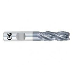 3/8 Dia. x 2-1/2 Overall Length 5-Flute Square End Solid Carbide SE End Mill-Round Shank-Center Cutting-Uncoated - Industrial Tool & Supply