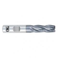 9/32 Dia. x 2-1/2 Overall Length 5-Flute Square End Solid Carbide SE End Mill-Round Shank-Center Cutting-Uncoated - Industrial Tool & Supply