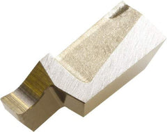 Kyocera - 150GV Grade TC40, Cermet Grooving Insert - Right Hand, TiC/TiN Finish - Industrial Tool & Supply