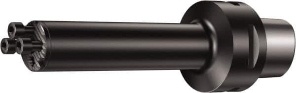 Sandvik Coromant - 63/64" Bore Diam, 40mm Body Diam x 132mm Body Length, Boring Bar Holder & Adapter - 5.39" Screw Thread Lock, 132mm Bore Depth, Internal Coolant - Exact Industrial Supply